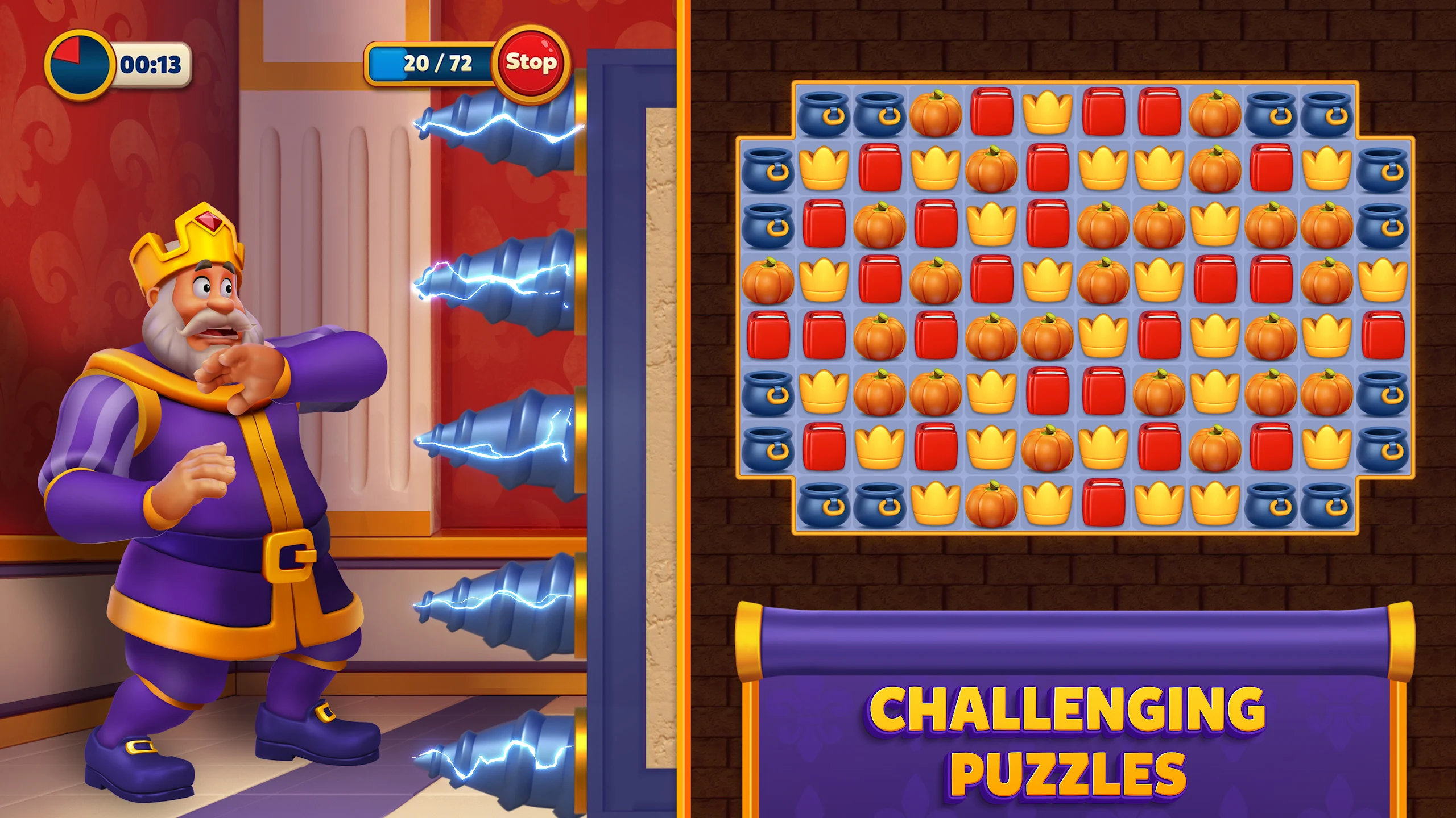 Royal Match Gameplay Mechanics
